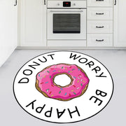 Donut Worry Dijital Baskılı Mutfak Halısı, Kaymaz Taban, Yıkanabilir Bonvagon