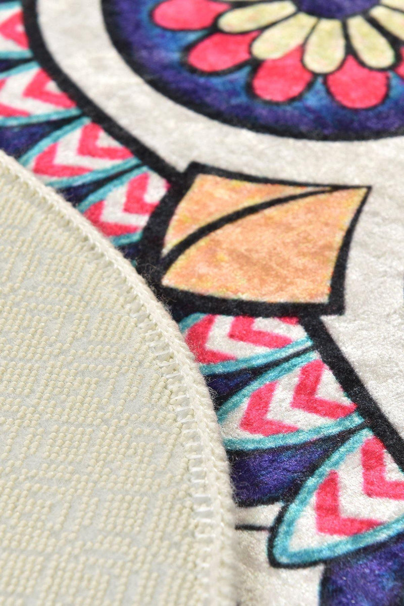 Dream Dijital Baskılı 2li Set Banyo Halısı, Kaymaz Taban, Yıkanabilir Bonvagon