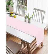 Düz Açık Pembe Renkli Dijital Baskılı Süet Runner Bonvagon