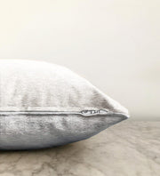 Düz Beyaz Renkli Raşel Kadife Yastık Kırlent Kılıfı Bonvagon