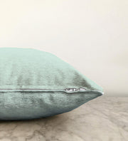 Düz Renk Mint Yeşili Renkli Dijital Baskılı Dekoratif Raşel Kadife Yastık Kırlent Kılıfı Bonvagon