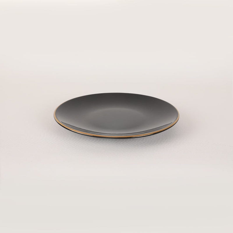 Ege Siyah Gold Yemek/Kahvaltı Takımı 44 Parça 6 Kişilik Bonvagon