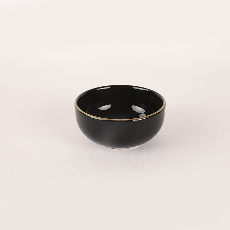 Ege Siyah Gold Yemek/Kahvaltı Takımı 44 Parça 6 Kişilik Bonvagon