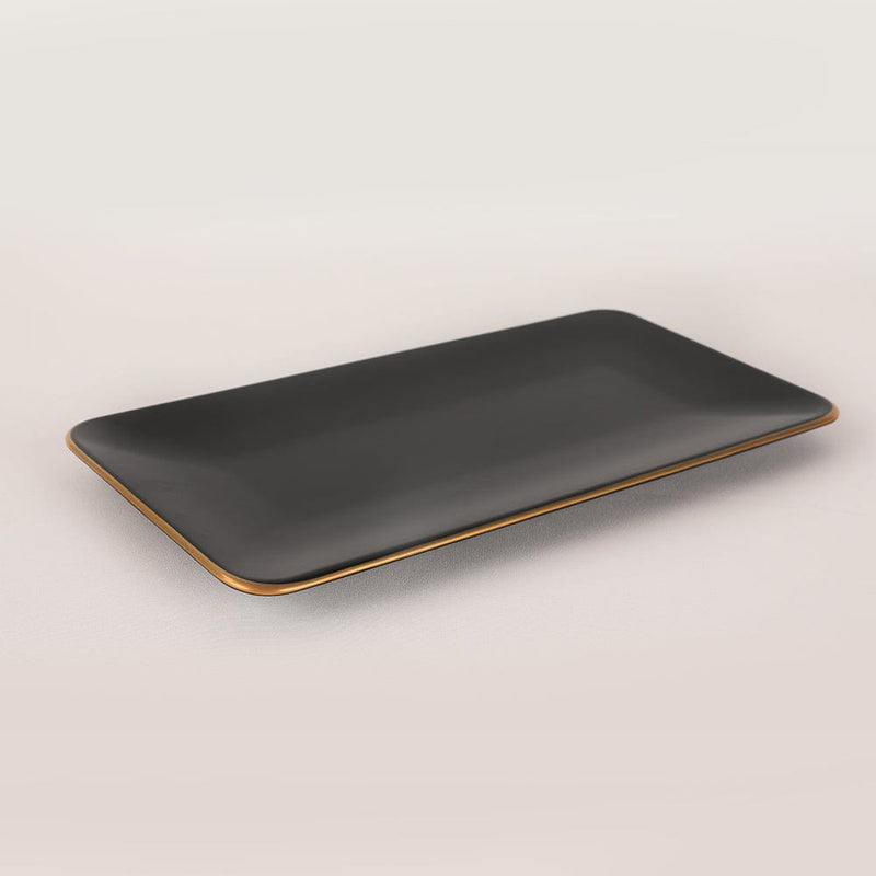 Ege Siyah Gold Yemek/Kahvaltı Takımı 44 Parça 6 Kişilik Bonvagon