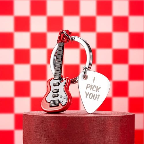 Elektro Gitar Anahtarlık