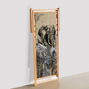 Elephant Grey Katlanabilir Şezlong Katlanır Ahşap Lounge Chair Bonvagon