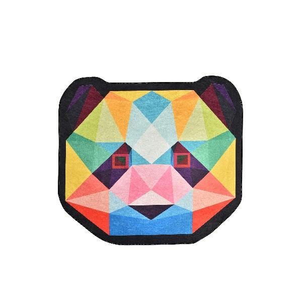 Enjoy Panda Yıkanabilir Antibakteriyel Çocuk Halısı, Kaymaz Taban, Yıkanabilir Bonvagon