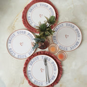 Enjoy Your Food Nordic Servis Tabağı 28cm 4 Adet Bonvagon