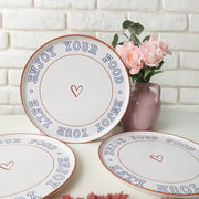 Enjoy Your Food Nordic Servis Tabağı 28 cm 4 Adet 22973 Bonvagon