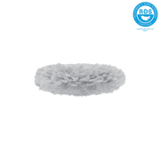 Eos Esther Kaz Tüyü Avize Mini Açık Gri 55cm Lambader Bonvagon