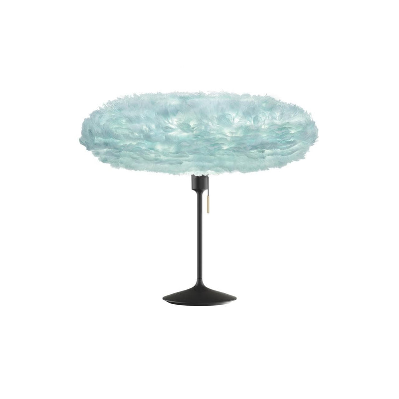 Eos Esther Kaz Tüyü Avize Mini Açık Mavi 55cm Lambader Masa Lambası Bonvagon