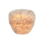 Eos Evia Kaz Tüyü Avize Açık Kahverengi 40cm Lambader Bonvagon