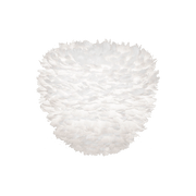 Eos Evia Kaz Tüyü Avize Beyaz 40cm Lambader Bonvagon