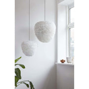 Eos Evia Kaz Tüyü Avize Beyaz 55cm Lambader Bonvagon