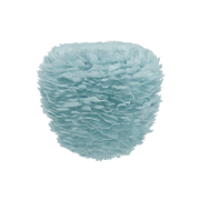 Eos Evia Kaz Tüyü Avize Mavi 40cm Lambader Bonvagon