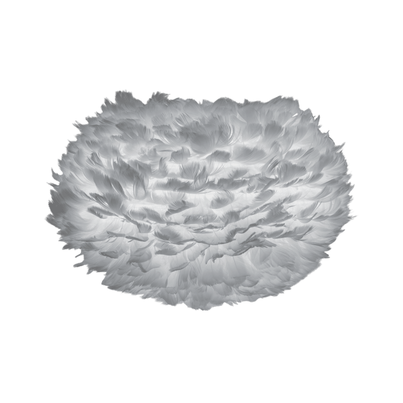 EOS Kaz Tüyü Avize Açık Gri 45cm Lambader Bonvagon