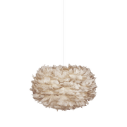 EOS Kaz Tüyü Avize Açık Kahverengi 45cm Lambader Bonvagon