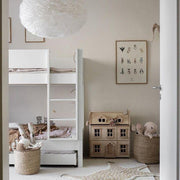 EOS Kaz Tüyü Avize Beyaz 65cm Lambader Bonvagon