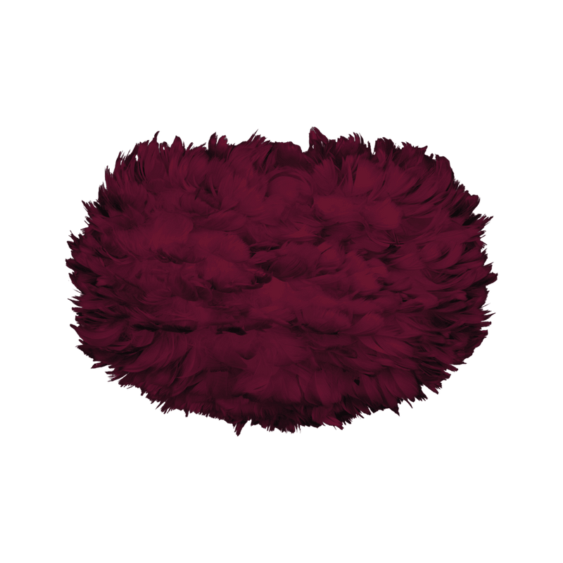 EOS Kaz Tüyü Avize Kırmızı 45cm Lambader Bonvagon