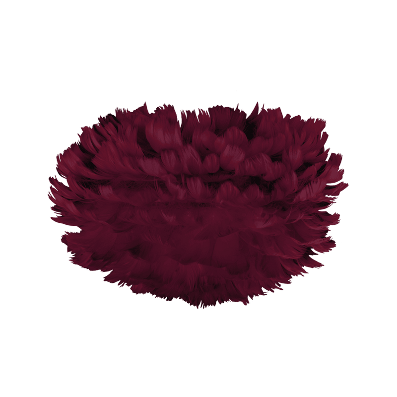 EOS Kaz Tüyü Avize Kırmızı 45cm Lambader Bonvagon