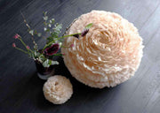 EOS Kaz Tüyü Avize Micro Açık Kahverengi 22cm Masa Lamba Başlığı Bonvagon