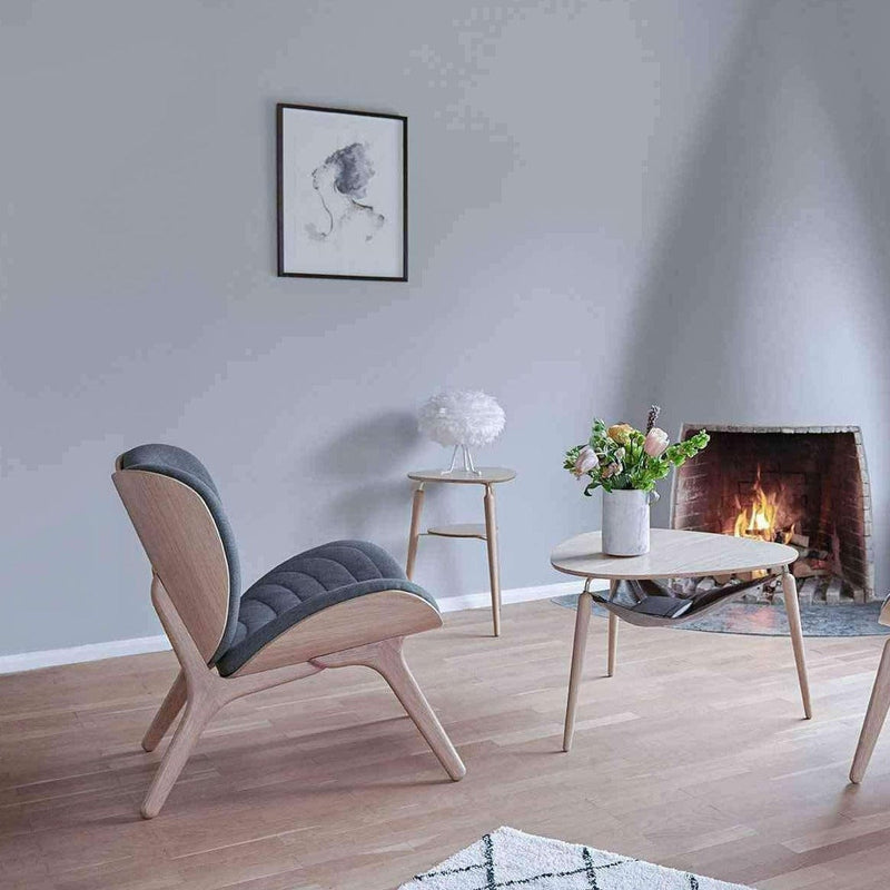 EOS Kaz Tüyü Avize Micro Beyaz 22cm Masa Lamba Başlığı Bonvagon