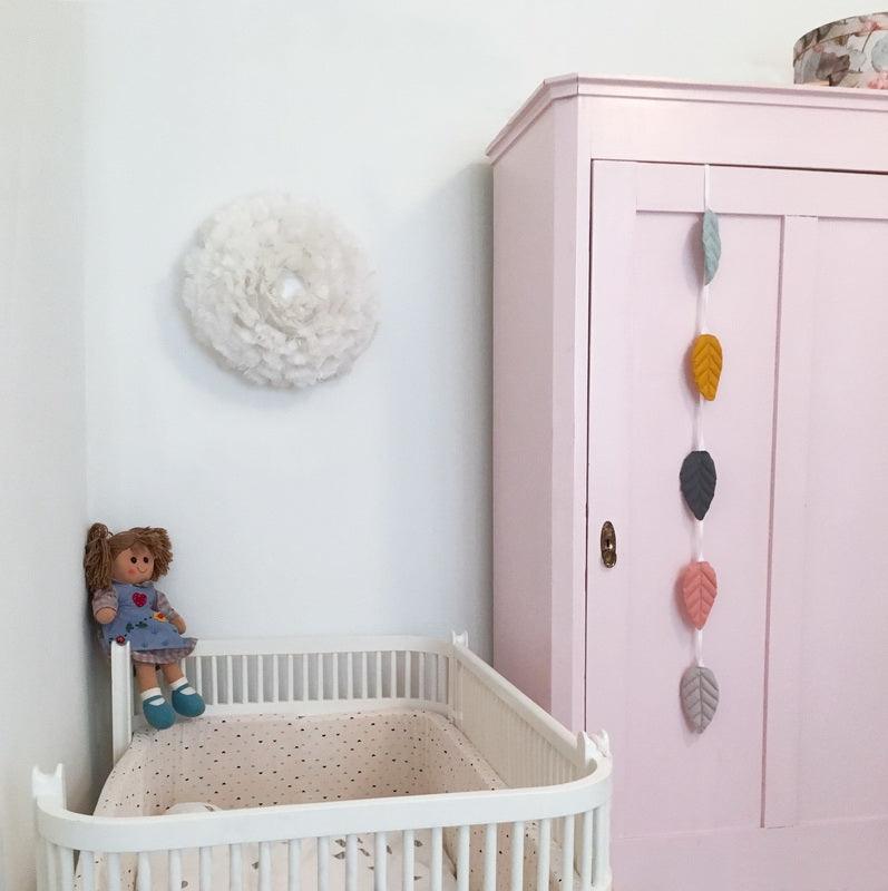 Eos Up Aplik Kaz Tüyü Avize 30cm Duvar Aplik Bonvagon