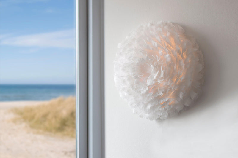 Eos Up Aplik Kaz Tüyü Avize 30cm Duvar Aplik Bonvagon