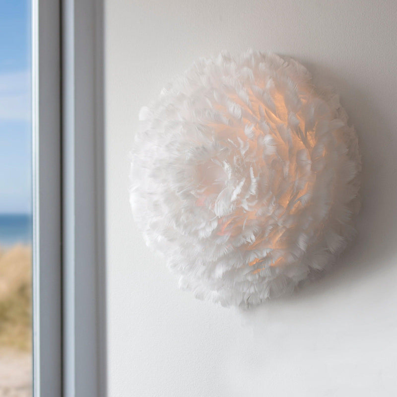 Eos Up Aplik Kaz Tüyü Avize 40cm Duvar Aplik Bonvagon