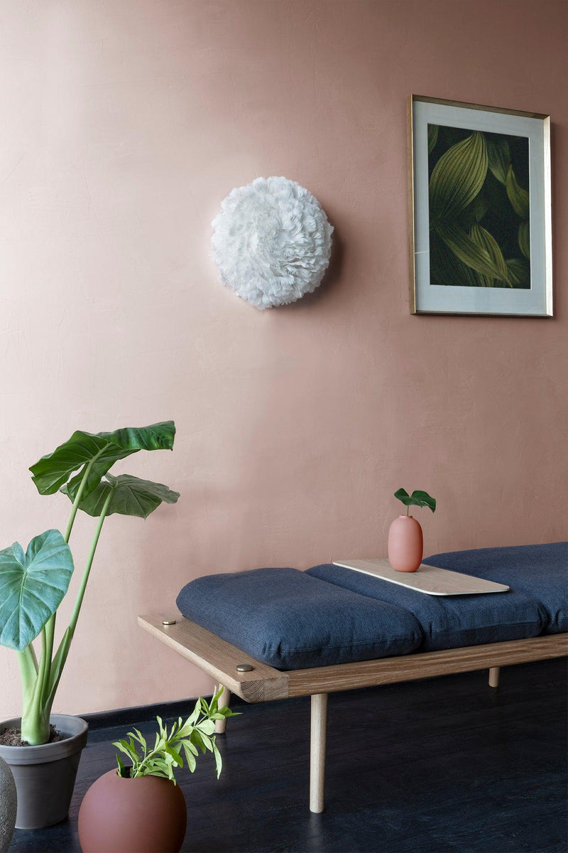 Eos Up Aplik Kaz Tüyü Avize 40cm Duvar Aplik Bonvagon