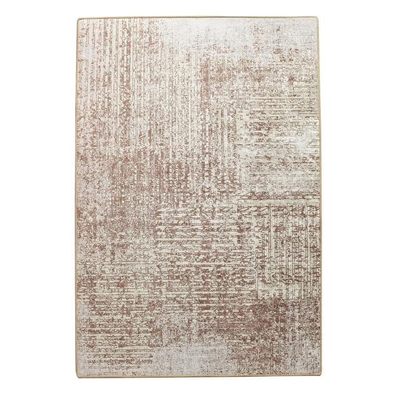 Estate Bej Dijital Baskılı Halı, Kaymaz Taban, Yıkanabilir Bonvagon