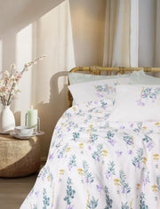 Estiva Çift Kişilik Pike Takımı Twig Mint %100 Pamuk Ranforce Kumaş Bonvagon