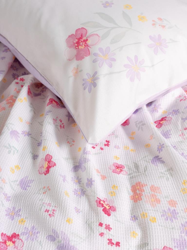 Estiva Çift Kişilik Pike Takımı Winsome Lila Bonvagon