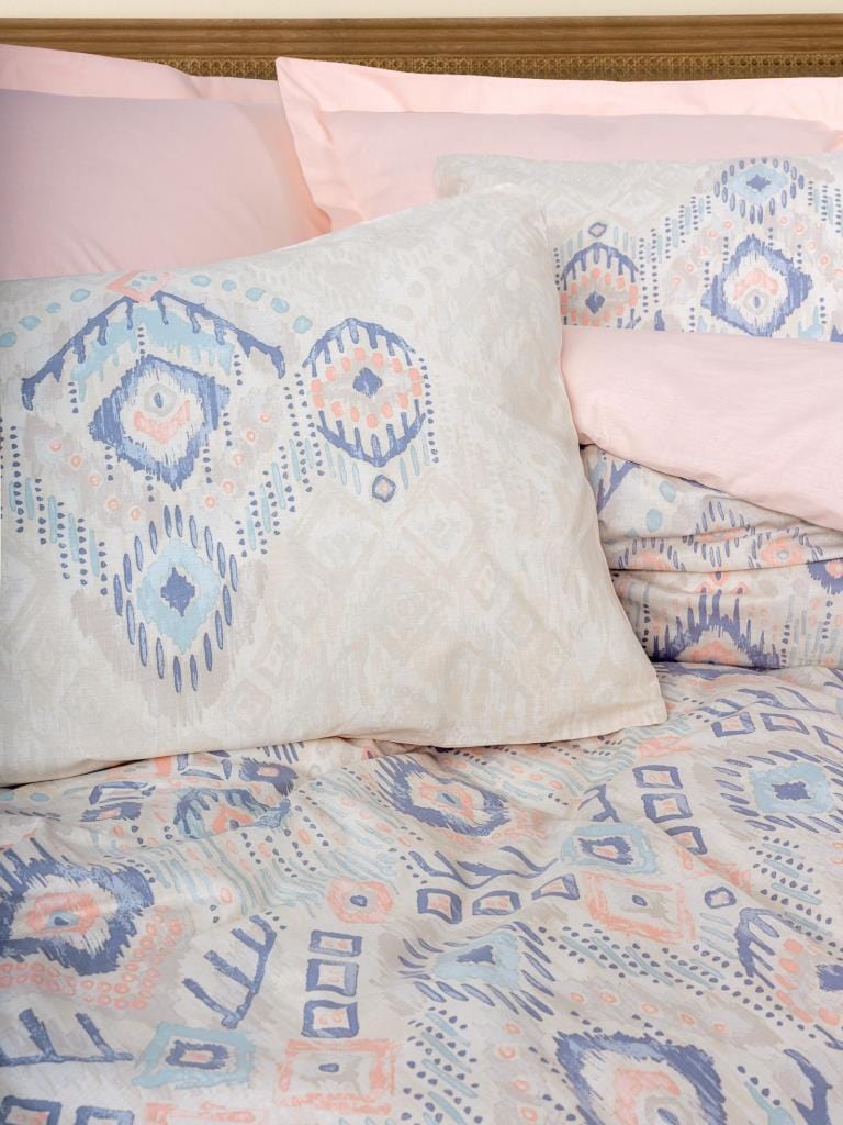 Ethnic Tek Kişilik Nevresim Takımı Mosola Somon Bonvagon