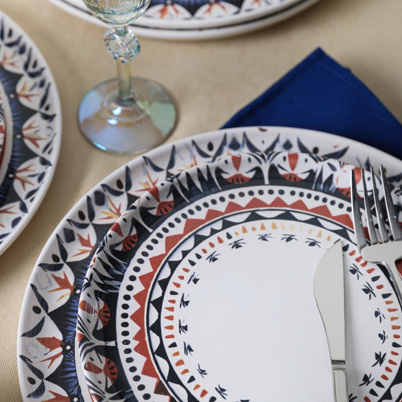 Ethnic Yemek Takımı 24 Parça 6 Kişilik