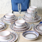 Ethnic Yemek Takımı 24 Parça 6 Kişilik Bonvagon