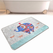 Etnic 60x90cm Dijital Baskılı Halı, Kaymaz Taban, Yıkanabilir Bonvagon