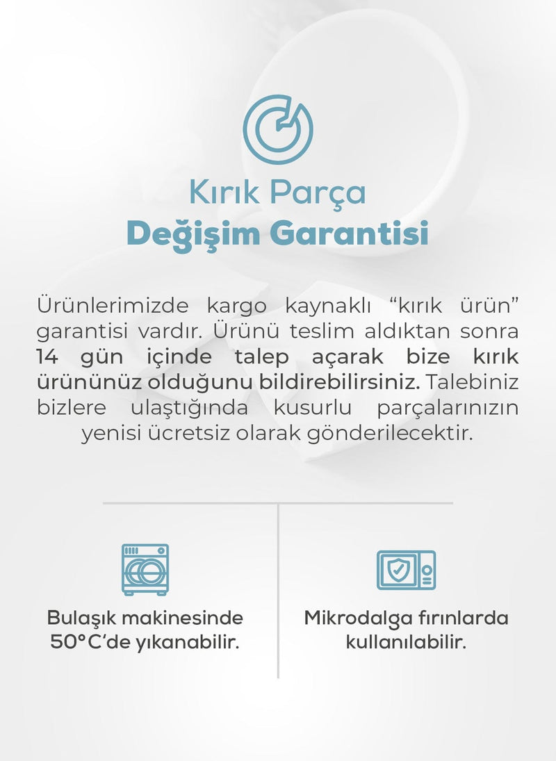 Etnik Hitit Pasta Tabağı 20 Cm 4 Adet 22552 Bonvagon