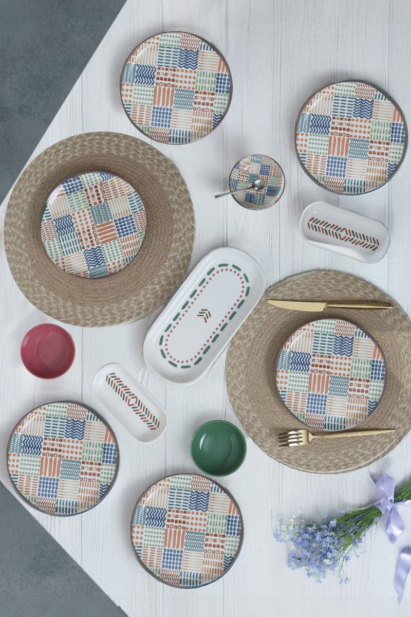 Etnik Kahvaltı Takımı 13 Parça 6 Kişilik 22552 Bonvagon