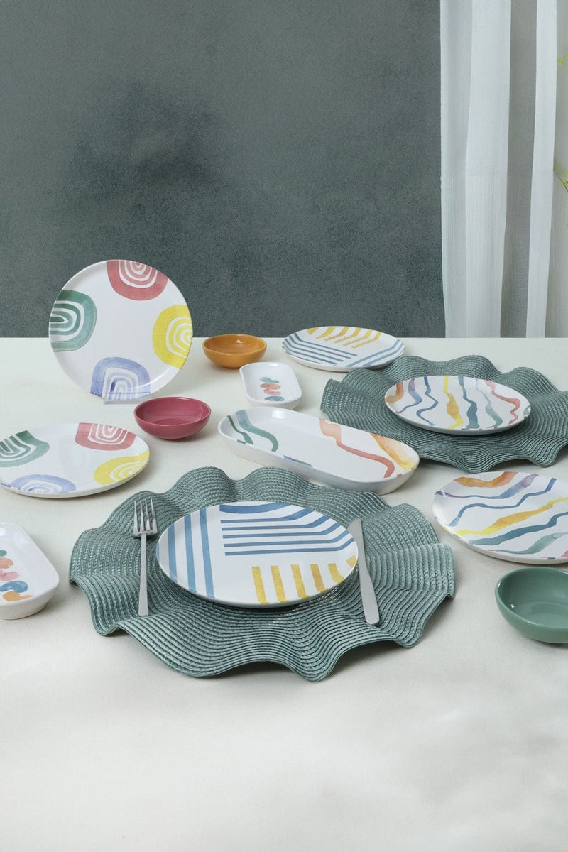 Etnik Kahvaltı Takımı 13 Parça - 6 Kişilik Kullanışlı Bonvagon