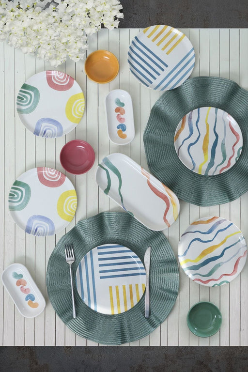 Etnik Kahvaltı Takımı 13 Parça - 6 Kişilik Kullanışlı Bonvagon