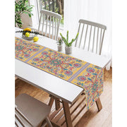 Etnik Motifli Dijital Baskılı Modern Süet Runner