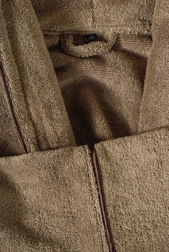 Exclusive Single Bornoz Seti Bej L/Xl Bonvagon