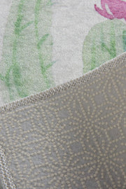 Fiore 40x60cm Dijital Baskılı Banyo Halısı, Kaymaz Taban, Yıkanabilir Bonvagon