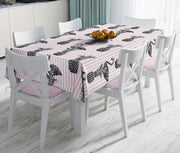 Flamingo ve Ananas Temalı Dijital Baskılı Leke Tutmaz Masa Örtüsü Bonvagon