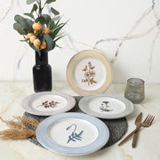 Floral Essence Assos Pasta Tabağı 22 Cm 4 Adet / 22890-93-94-22949 Bonvagon