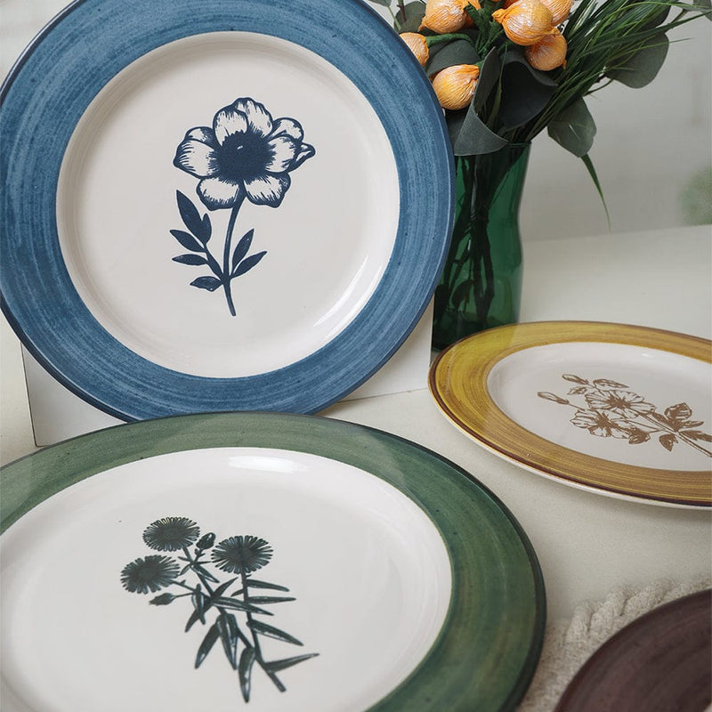 Floral Essence Servis Tabağı 28 Cm 4 Adet 22889-91-92 Bonvagon