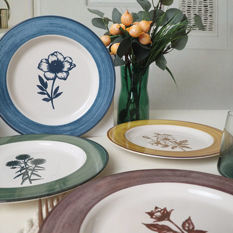 Floral Essence Servis Tabağı 28 Cm 4 Adet 22889-91-92 Bonvagon