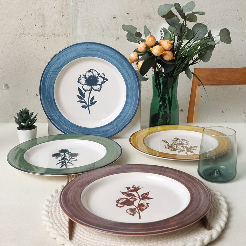 Floral Essence Servis Tabağı 28cm 4 Adet Bonvagon