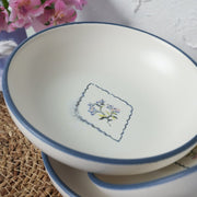 Floral Waves Halka Sosluk / Çerezlik 13 cm 6 Adet Bonvagon